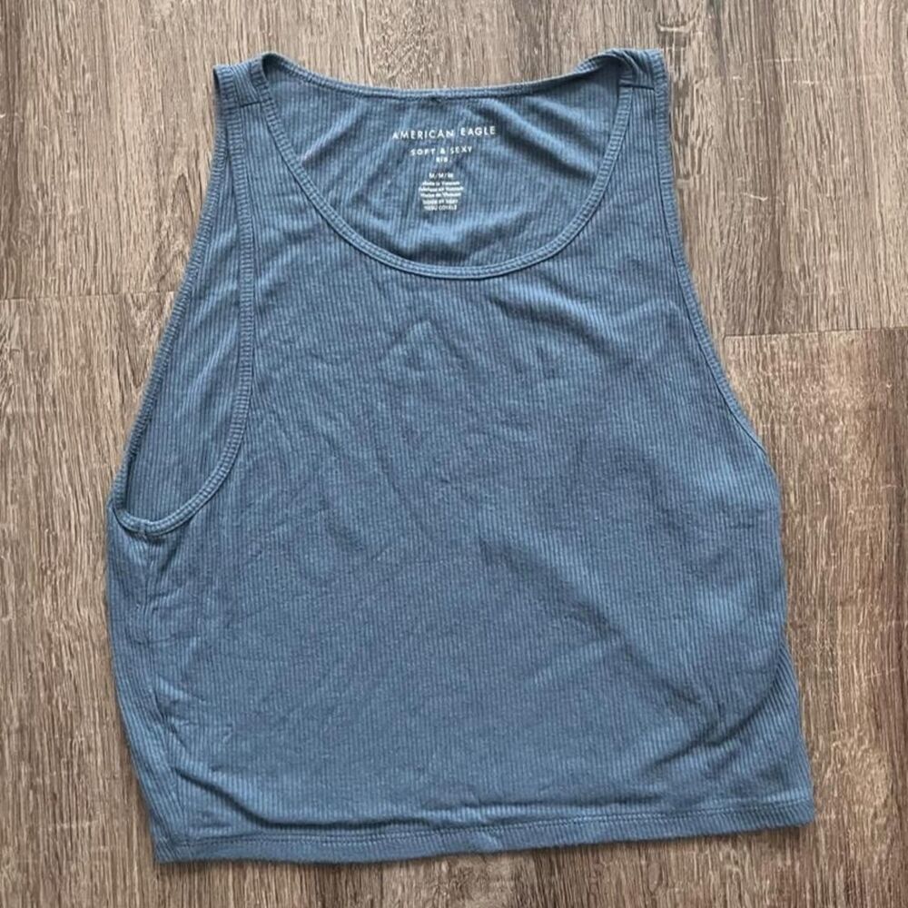 American Eagle Ribbed Tnk